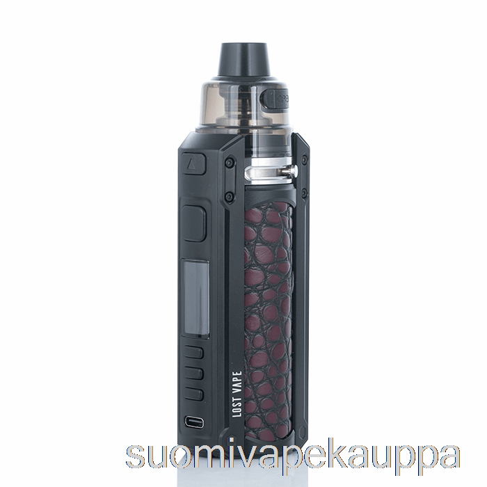 Vape Netistä Kadonnut Vape Ursa Quest 100w Pod Mod Kit Musta / Krokotiilin Nahka